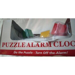 NEW Puzzle Alarm Clock With Interactive Game Feature - 2008 Urban Trend Design